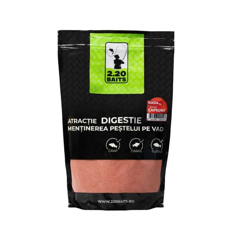 Захранка 2.20 Baits Nada Supreme Capsuna 1 kg
