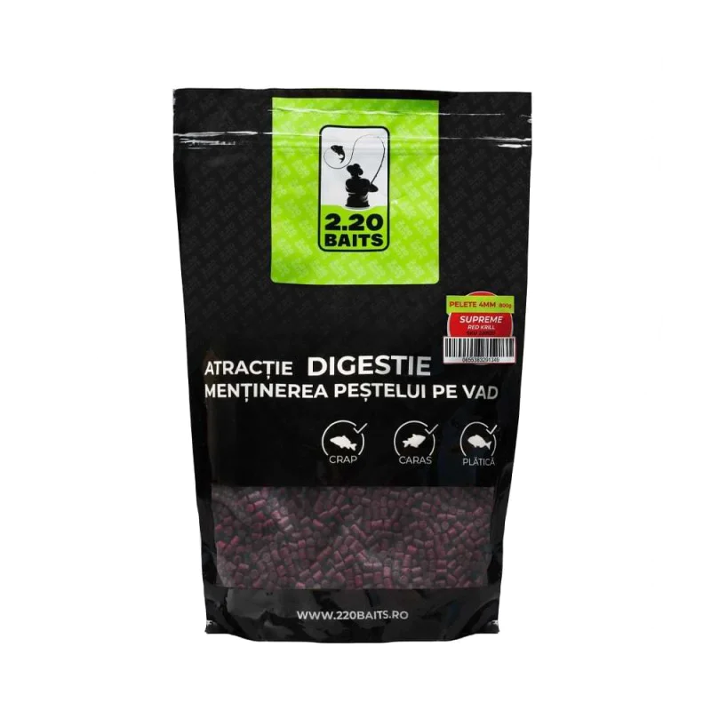 Метод пелети 2.20 Baits Micropelete 4 mm Krill 800 gr