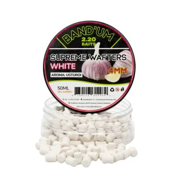 2.20 Baits Supreme Band'um Wafters White Garlic 4 mm 50 ml