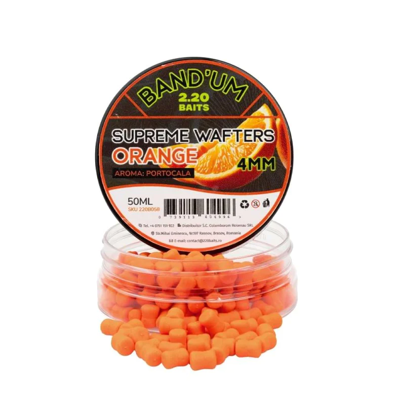 2.20 Baits Supreme Band'um Wafters Orange 4 mm 50 ml