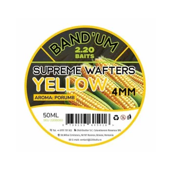2.20 Baits Supreme Band'um Wafters Yellow Corn 4 mm 50 ml