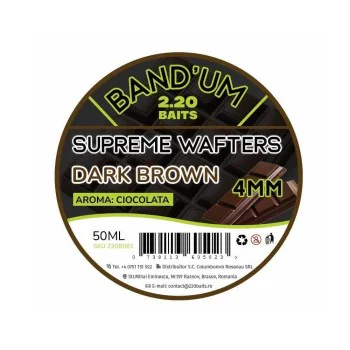2.20 Baits Supreme Band'um Wafters Dark Brown Chocolate 4 mm 50 ml