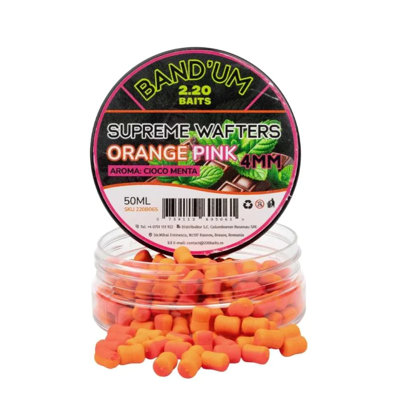 2.20 Baits Supreme Band'um Wafters Orange - Pink Choco & Mint 4 mm 50 ml