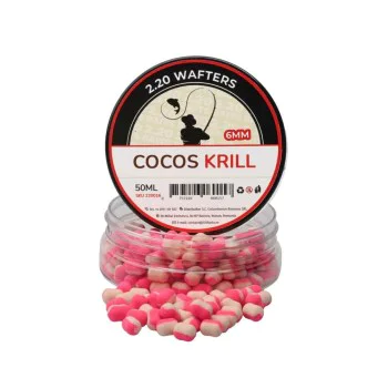 Критично балансирани дъмбели 2.20 Baits Wafter 6 mm Cocos - Krill 50 ml