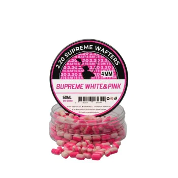 Критично балансирани дъмбели 2.20 Baits Wafter Supreme 4 mm White & Pink Secret 50 ml