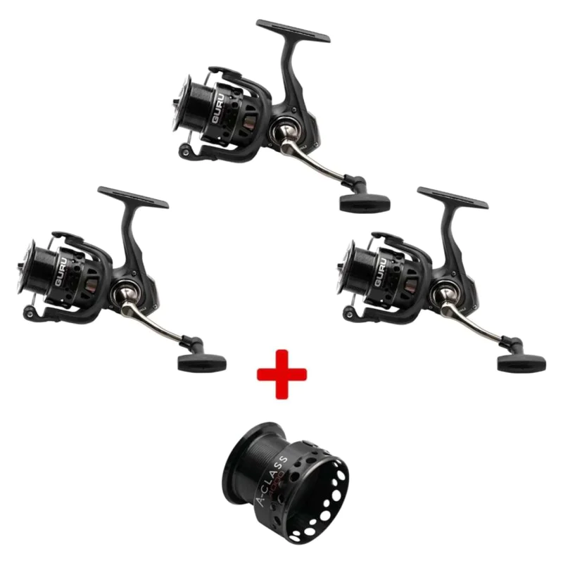 Комплект макари преден аванс GURU A-Class 4000 Reel and GURU A-Class 4000 Spare Spool Combo