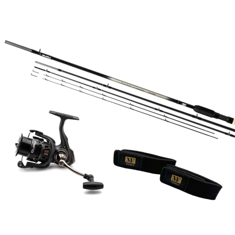Комплект въдица с макара GURU A-Class Medium Feeder 12ft and GURU A-Class 5000 Reel Combo