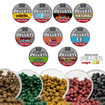 Меки пелети CHAMPION FEED Super Soft Pellets 6mm 100g