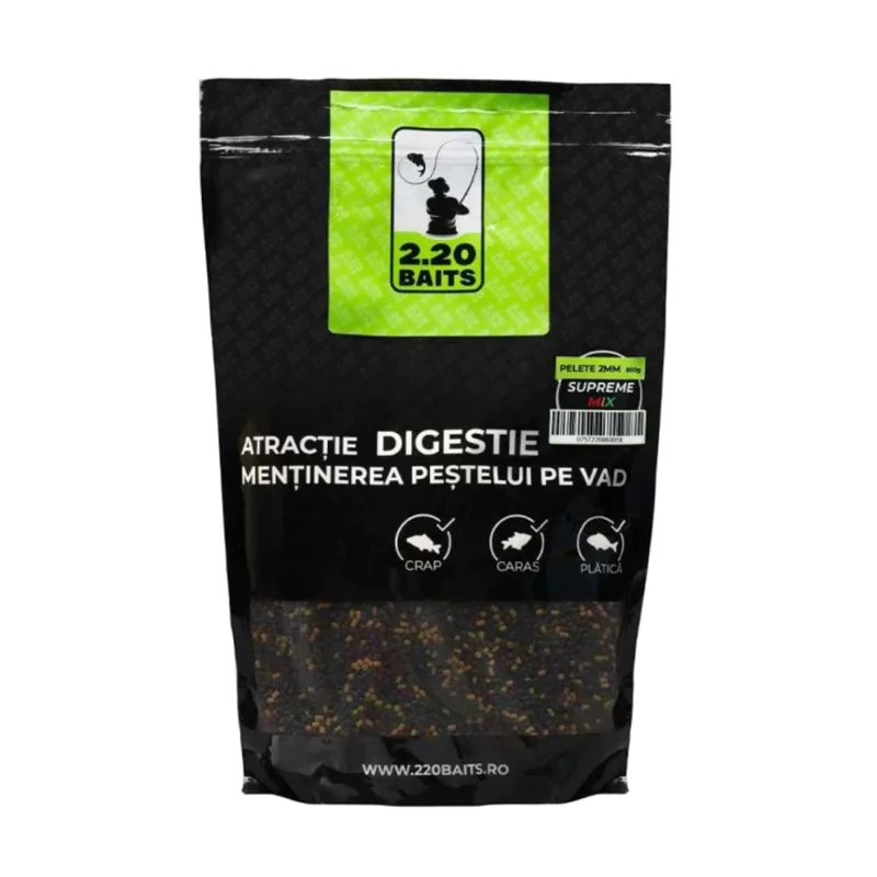 Пелети за фидер риблов 2.20 Baits Micropelete 2 mm Mix 800 gr