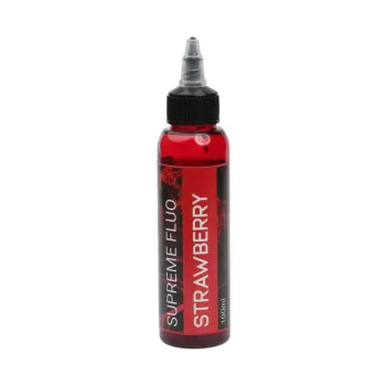 Пушещ гел за фидер 2.20 Baits Fluo Supreme Liquid Attractant Strawberry - Red 100 ml
