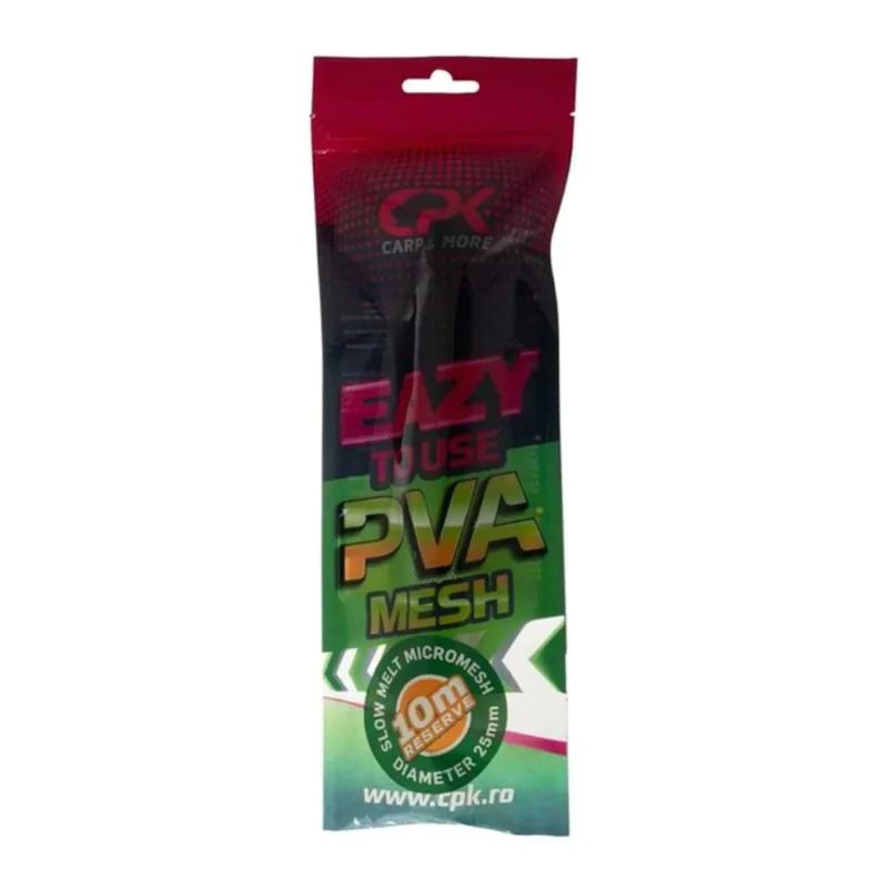 PVA мрежа CPK PVA Mesh Refill 10m 25mm Slow Melt