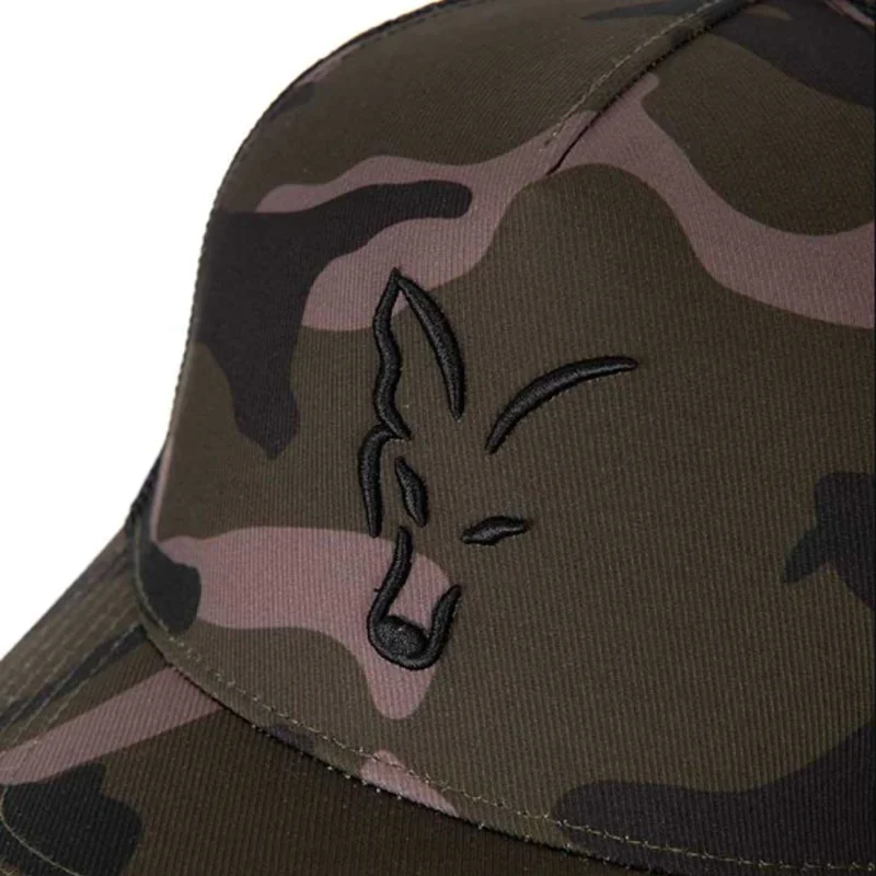Шапка FOX Black Camo Trucker Cap