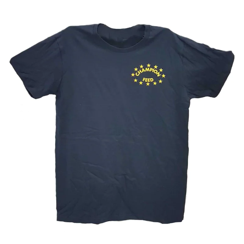 Тениска CHAMPION FEED T-Shirt Navy