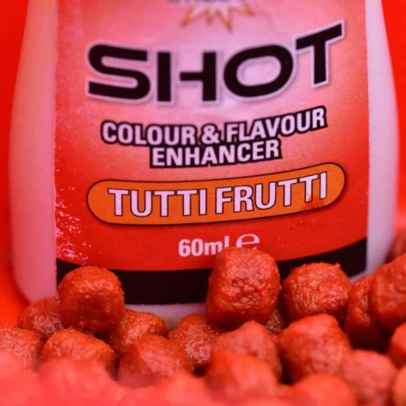 Атрактант DYNAMITE BAITS Shot Colour And Flavour Enhancer Tutti Frutti Orange