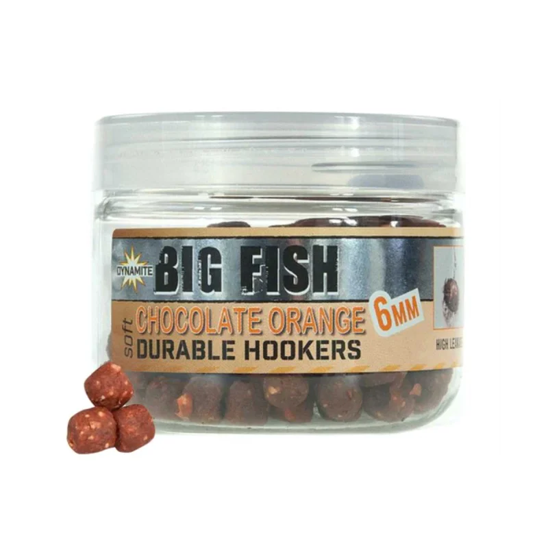 Меки пелети за стръв DYNAMITE BAITS Durable Hook Pellets 6mm Chocolate Orange
