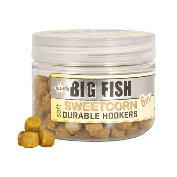 Меки пелети за стръв DYNAMITE BAITS Durable Hook Pellets 6mm  Sweetcorn