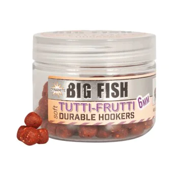 Меки пелети за стръв DYNAMITE BAITS Durable Hook Pellets 6mm Tutti-Frutti