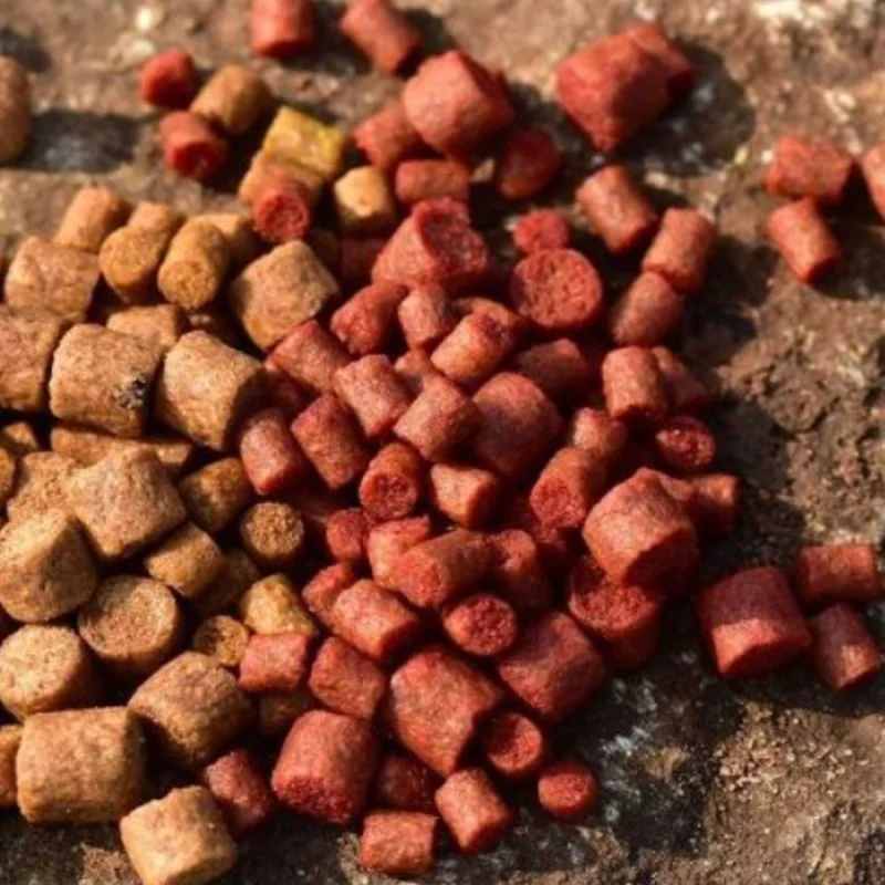 Пелети DYNAMITE BAITS Big Fish River Shrimp and Krill Pellets 4, 6, 8mm 1.8kg