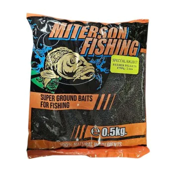 Пелети за фидер риболов MITERSON Special Halibut Feeder Pellets 2mm 500g