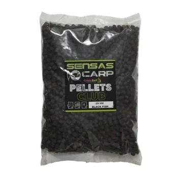 Пелети SENSAS Pellet Club Black Fish 8mm 1kg