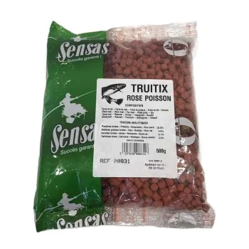 Пелети за пъстърва SENSAS Truitix Rose Poisson 500g
