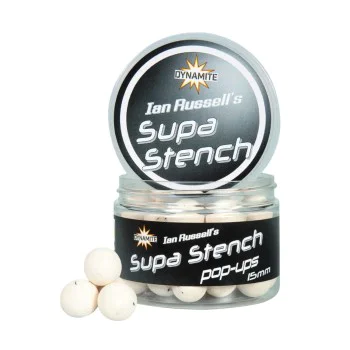 Плуващи топчета за стръв DYNAMITE BAITS Ian Russells Pop-Ups Supa Stench 15mm