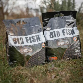 Протеинови топчета DYNAMITE BAITS Peppered Squid Boilies 5kg