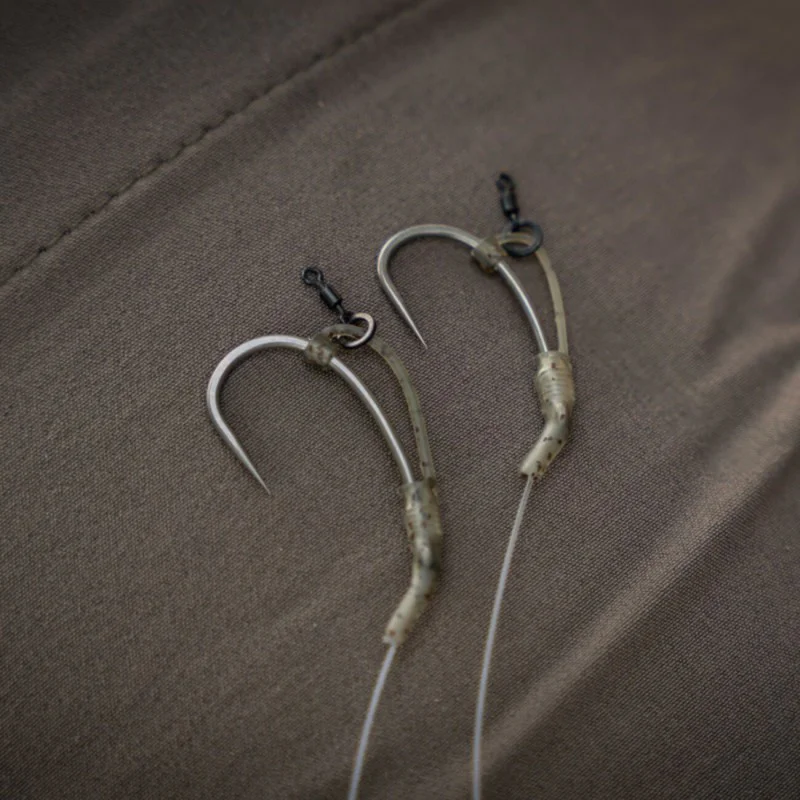 Шаранджийски монтаж AVID CARP Outline FleckTone D-Rig Kicker XL