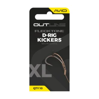 Шаранджийски монтаж AVID CARP Outline FleckTone D-Rig Kicker XL