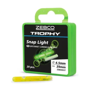 Светещи ампули ZEBCO Trophy Snap Light 20pcs Pack 4.5mm
