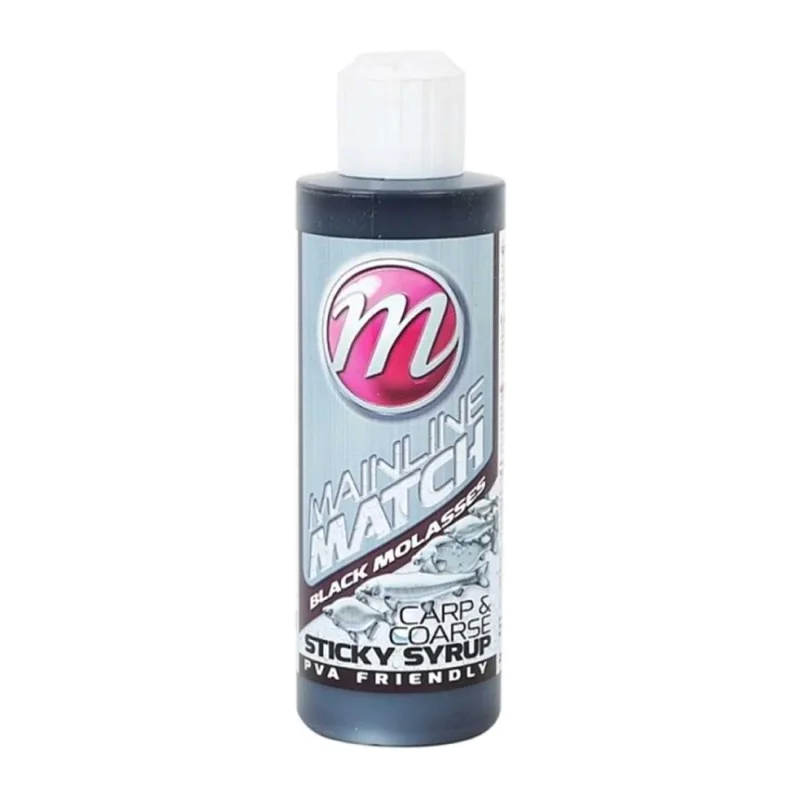 Течна добавка MAINLINE Match Syrup Black Molasses 250 ml