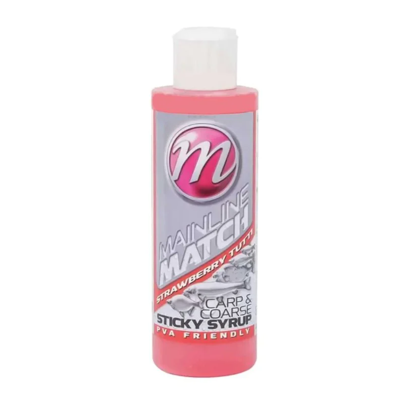 Течна добавка MAINLINE Match Syrup Strawberry Tutti 250ml