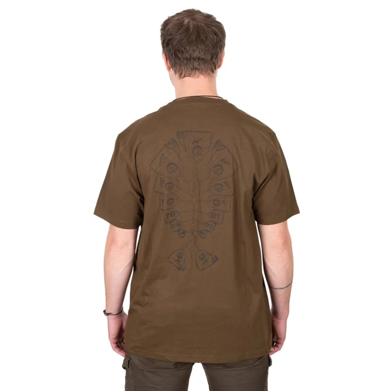 Тениска FOX Khaki Indicator T-Shirt