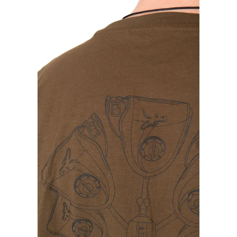 Тениска FOX Khaki Indicator T-Shirt