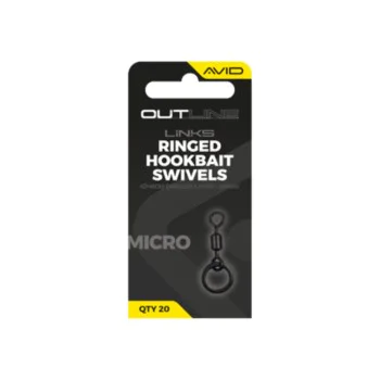 Вирбел AVID CARP Outline Micro Ringed Hookbait Swivel
