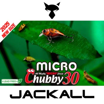 Воблер JACKALL Micro Chubby 30F 30mm 2g Floating