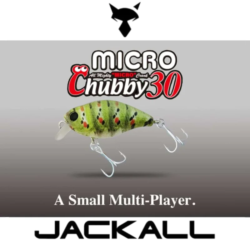 Воблер JACKALL Micro Chubby 30F 30mm 2g Floating
