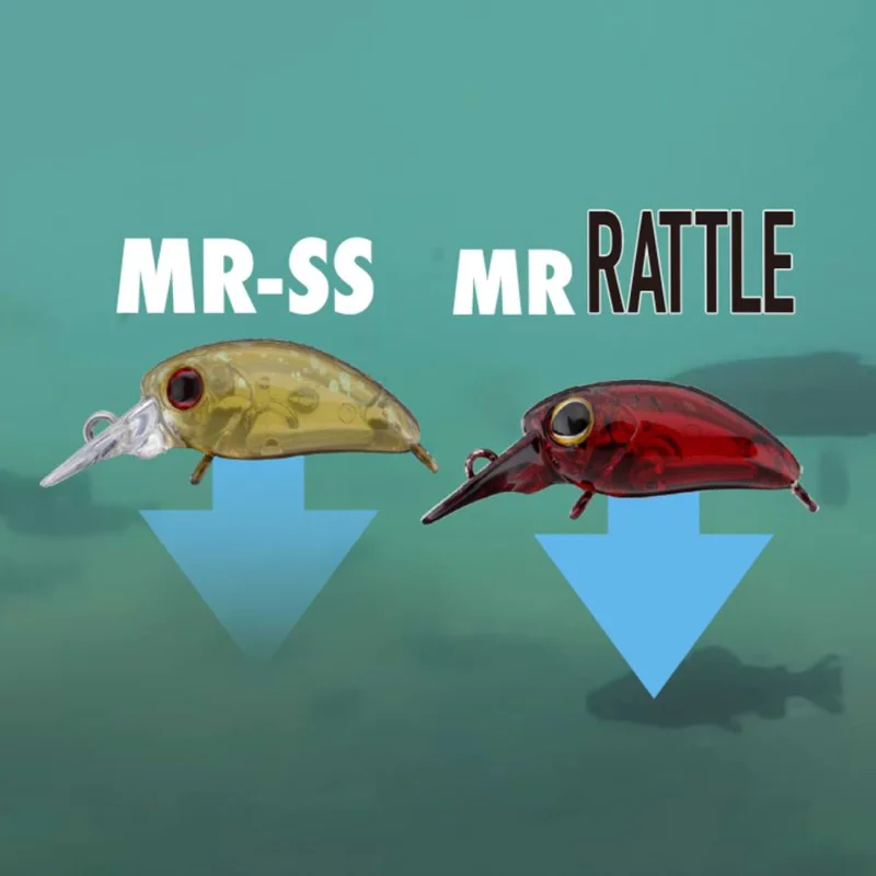 Воблер JACKALL Micro PaniCra MR-SS 20mm 1g Slow Sinking