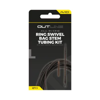 Монтаж с волфрамов шлаух AVID CARP Outline Bag Stem Tubing Kit Ring Swivel