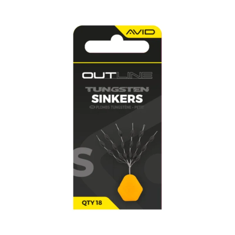 Волфрамови тежести AVID CARP Outline Tungsten Sinkers - Small