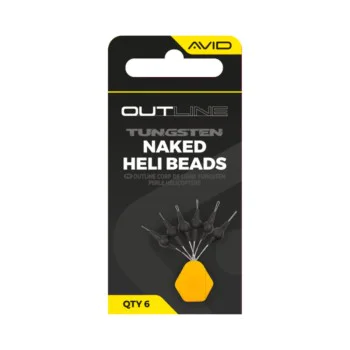 Волфрамово мънисто AVID CARP Outline Tungsten Naked Heli Beads