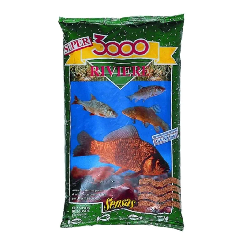 Захранка SENSAS 3000 Riviere 1kg