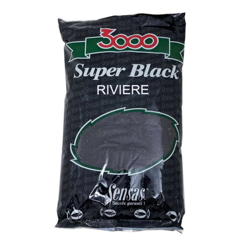 Захранка SENSAS 3000 Super Black Riviere 1kg