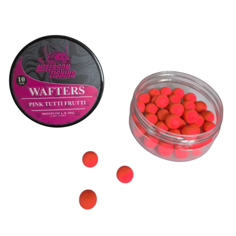 Балансирана стръв MITERSON Premium Wafters 10mm Pink Tutti Frutti