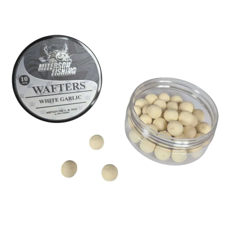 Балансирана стръв MITERSON Premium Wafters 10mm White Garlic