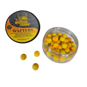 Балансирана стръв MITERSON Premium Wafters 10mm Yellow-Orange Chocolate-Orange