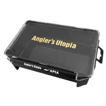 Кутия за примамки APIA Anglers Utopia Lure Box Deep Black - 210x145x60mm