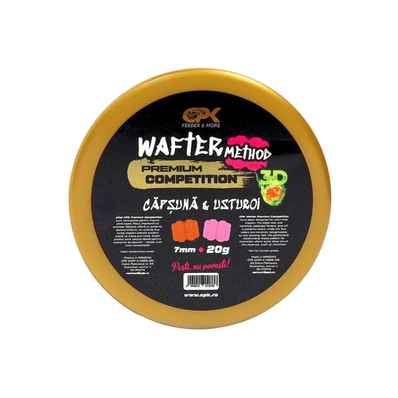 Неутрални дъмбели CPK Wafters Competition Method 3D Strawberry & Garlic 7mm 20g