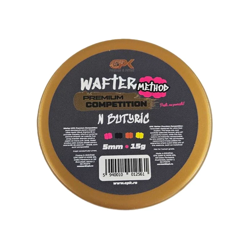 Неутрални дъмбели CPK Wafters Competition Mini Method N-Butyric 5mm 15g