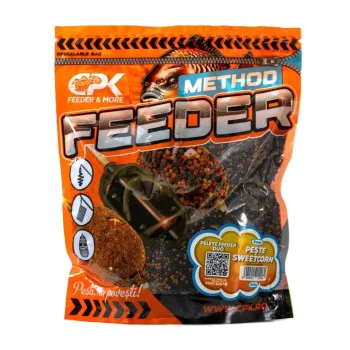 Пелети за фидер риболов CPK Pelete Feeder Duo Fish & Sweetcorn 2mm 800g